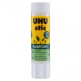 UHU Colla Stick ReNature Ecofriendly - Tubetto da 8,2g