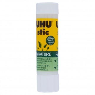 UHU Colla Stick ReNature Ecofriendly - Tubetto da 8,2g