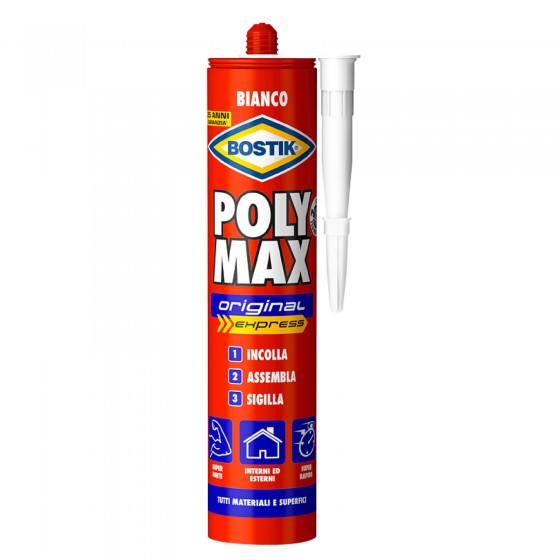 Bostik Poly Max Original Express Sigillante e Adesivo con Applicatore Bostik Poly Max Original Express Sigillante e Adesivo con Applicatore
