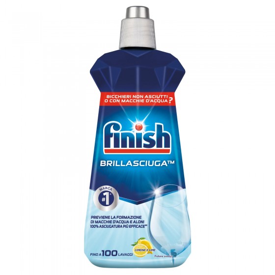 Finish Brillasciuga Brillantante al Limone per Lavastoviglie - Finish Brillasciuga Brillantante al Limone per Lavastoviglie -