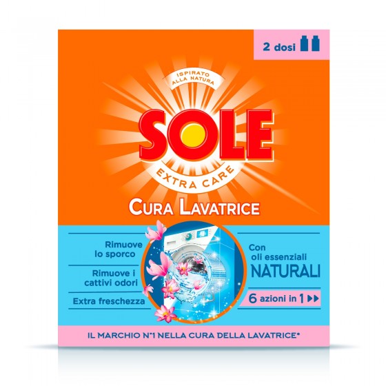 Sole Cura Lavatrice Classico - 2 Flaconi da 250ml Sole Cura Lavatrice Classico - 2 Flaconi da 250ml