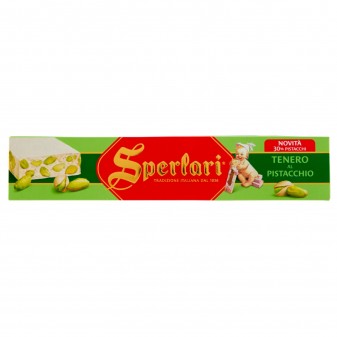 Sperlari Torrone Tenero al Pistacchio Senza Glutine da 200g