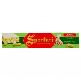 Sperlari Torrone Tenero al Pistacchio Senza Glutine da 200g