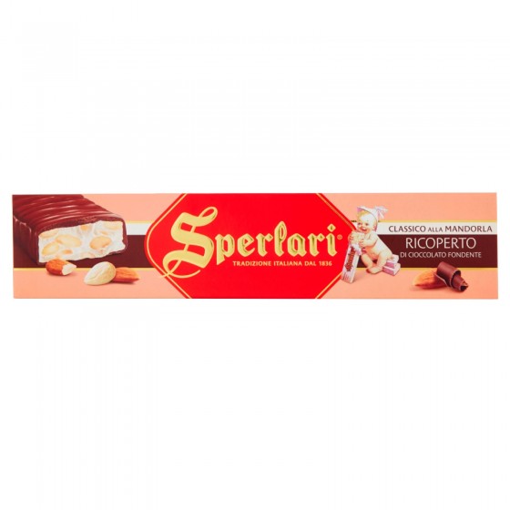 Sperlari Torrone Classico alla Mandorla Ricoperto di Cioccolato Sperlari Torrone Classico alla Mandorla Ricoperto di Cioccolato