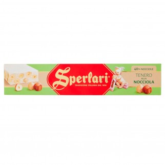 Sperlari Torrone Tenero alla Nocciola Senza Glutine da 250g