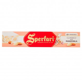 Sperlari Torrone Classico alla Mandorla Senza Glutine da 250g