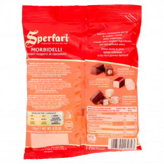 Sperlari Torroncini Morbidelli Ricoperti di Cioccolato Fondente o