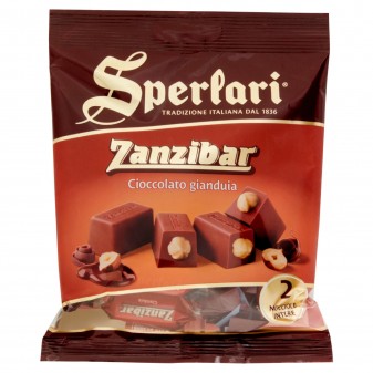 Sperlari Torroncini Zanzibar Cioccolato e Gianduia Busta da 117g