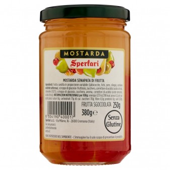 Sperlari Mostarda alla Cremonese Senapata di Frutta Senza Glutine -