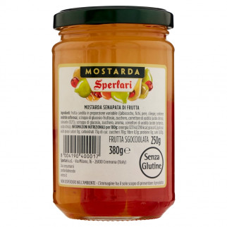 Sperlari Mostarda alla Cremonese Senapata di Frutta Senza Glutine -
