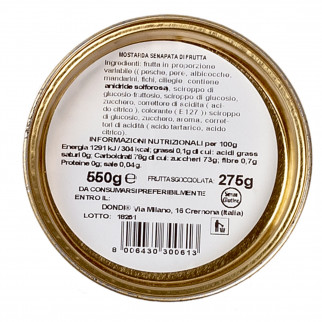 Dondi Mostarda di Frutta Candita in Lattina Liberty da 550g