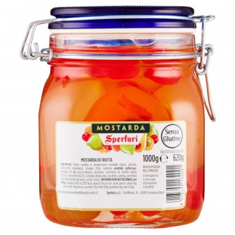 Sperlari Mostarda alla Cremonese Senapata di Frutta Senza Glutine -