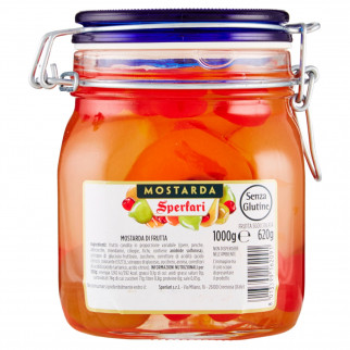 Sperlari Mostarda alla Cremonese Senapata di Frutta Senza Glutine -