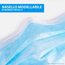 Sicura Protection 50 Mascherine Chirurgiche Monouso Filtranti Tipo II