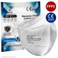 Mascherina Filtrante Multistrato Monouso con Fattore Classe di Protezione Certificato FFP2 NR in TNT Colore Bianco [TERMINATO]