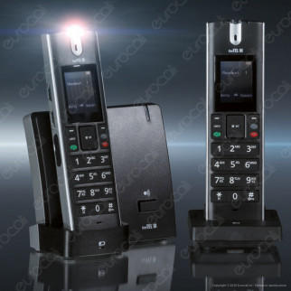 Humantechnik FreeTel III Telefono Cordless per Portatori di
