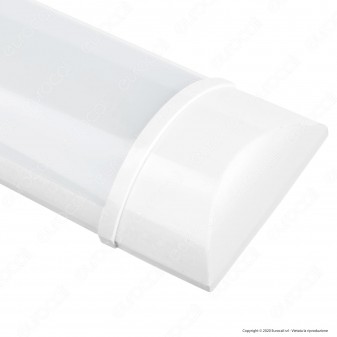 Ener-J Tubo LED Prismatico Plafoniera 36W Lampadina 120cm - mod. T187