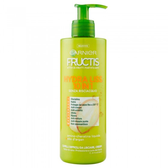 Garnier Fructis Style Hydra Liss 10in1 - Flacone da 400ml Garnier Fructis Style Hydra Liss 10in1 - Flacone da 400ml