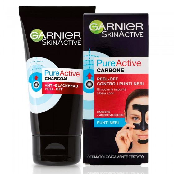 Garnier SkinActive Pure Active Maschera al Carbone Anti Punti Neri Garnier SkinActive Pure Active Maschera al Carbone Anti Punti Neri