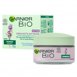 Garnier Bio Crema Notte Rigenerante Anti Rughe alla Lavanda -