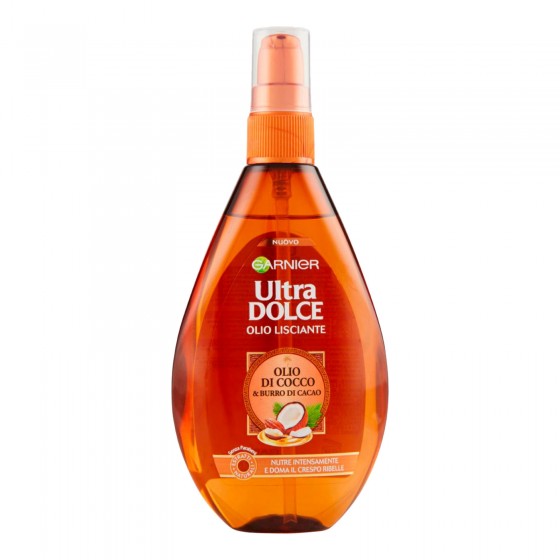 Garnier Ultra Dolce Olio Di Cocco Spray per Capelli - Flacone da 150ml Garnier Ultra Dolce Olio Di Cocco Spray per Capelli - Flacone da 150ml