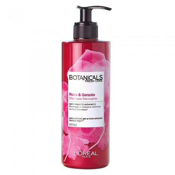 L'Oréal Paris Botanicals Fresh Care Shampoo Ravvivante con Rosa e L'Oréal Paris Botanicals Fresh Care Shampoo Ravvivante con Rosa e