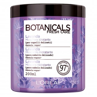 L'Oréal Paris Botanicals Fresh Care Maschera Idratante per Capelli con Lavanda - Barattolo da 200ml