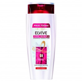 L'Oréal Paris Elvive Total Repair 5 Shampoo Riparatore per Capelli