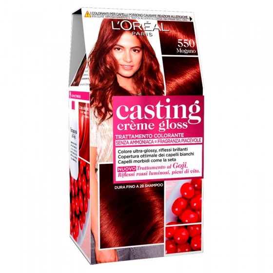 L'Oréal Casting Crème Gloss Tattamento Colorante 550 Mogano Senza Ammoniaca L'Oréal Casting Crème Gloss Tattamento Colorante 550 Mogano Senza Ammoniaca