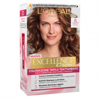 L'Oréal Paris Excellence Colorazione Permanente 6 Biondo Scuro Triplo