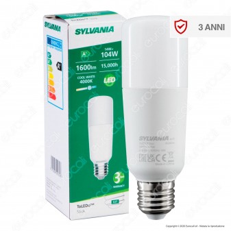 Sylvania Lampadina LED E27 14W Tubolare T45 - mod. 0029034