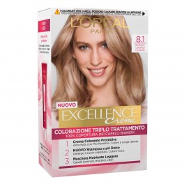 L'Oréal Paris Excellence Colorazione Permanente 8.1 Biondo Chiaro