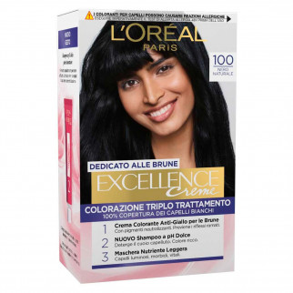 L'Oréal Paris Excellence Colorazione Permanente 100 Nero Naturale