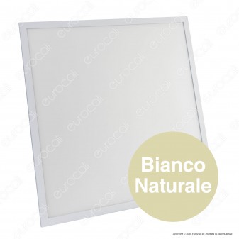 Ener-J Pannello LED SMD 60x60 40W Anti Abbagliamento UGR ≤19 con