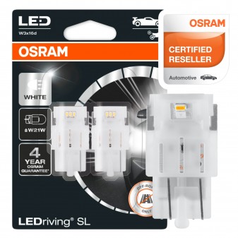 Osram LEDriving SL Lampada LED 2W White Retrofit - 2 Lampadine W21W