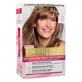 L'Oréal Paris Excellence Colorazione Permanente 7.1 Biondo Cenere