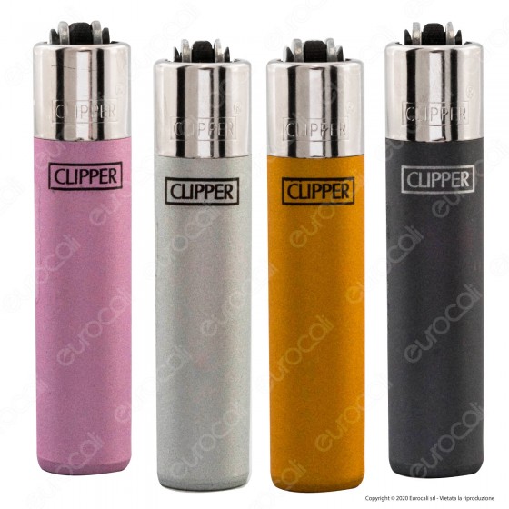Clipper Micro Fantasia Painted 2 Metallic Gradient - Serie da 4 Clipper Micro Fantasia Painted 2 Metallic Gradient - Serie da 4