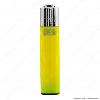 Clipper Micro Fantasia Fluo Mix Branded - Serie da 4 Accendini