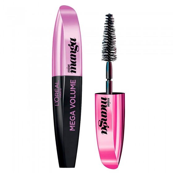 L'Oréal Paris Miss Manga Mascara Nero con Applicatore Conico L'Oréal Paris Miss Manga Mascara Nero con Applicatore Conico