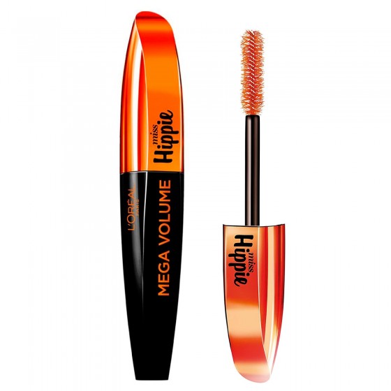 L'Oréal Paris Miss Hippie Mascara Nero con Applicatore Mega Infoltente L'Oréal Paris Miss Hippie Mascara Nero con Applicatore Mega Infoltente