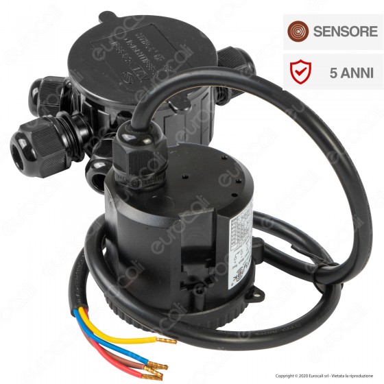 V-Tac Sensore di Movimento a Microonde IP65 per Lampade Industriali - V-Tac Sensore di Movimento a Microonde IP65 per Lampade Industriali -