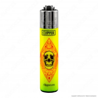 Clipper Micro Fantasia Skull Cards 2 - Serie da 4 Accendini