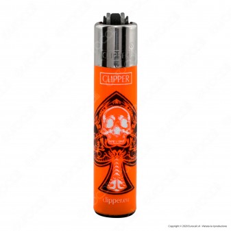 Clipper Micro Fantasia Skull Cards 2 - Serie da 4 Accendini