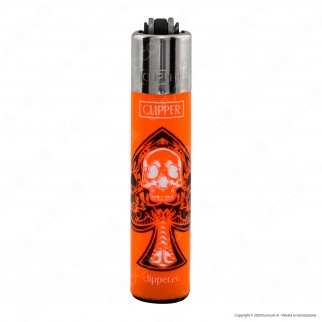 Clipper Micro Fantasia Skull Cards 2 - Serie da 4 Accendini