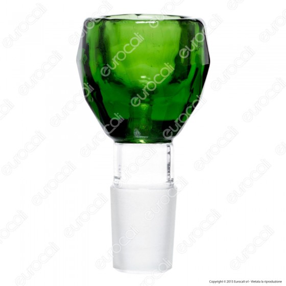 Braciere per Bong Grace Glass Diamond Cut G1121G in Vetro Lavorato Braciere per Bong Grace Glass Diamond Cut G1121G in Vetro Lavorato