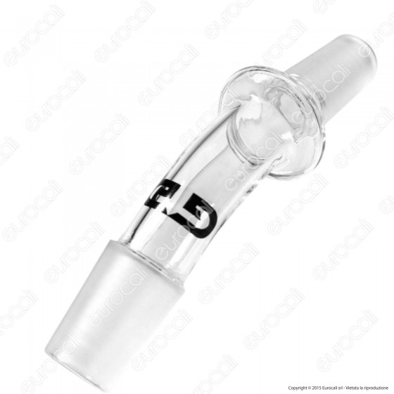 Estensione Curva per Bong Grace Glass Adattatore X1040A in Vetro Estensione Curva per Bong Grace Glass Adattatore X1040A in Vetro