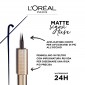 Immagine 2 - L'Oréal Paris Matte Signature Eyeliner Nero Waterproof