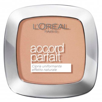 L'Oréal Paris Accord Parfait Cipria D3 Beige Doré - Confezione da 1 pezzo