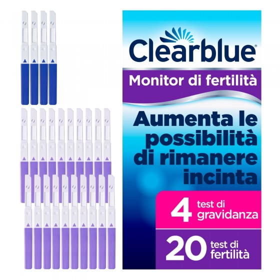 Clearblue Stick per Controllo della Fertilità e della Gravidanza per Clearblue Stick per Controllo della Fertilità e della Gravidanza per