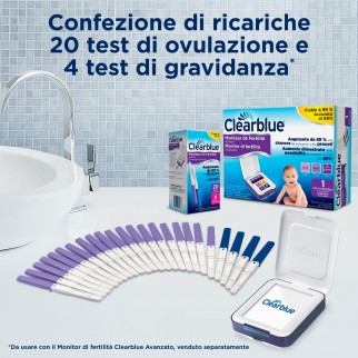 Clearblue Stick per Controllo della Fertilità e della Gravidanza per